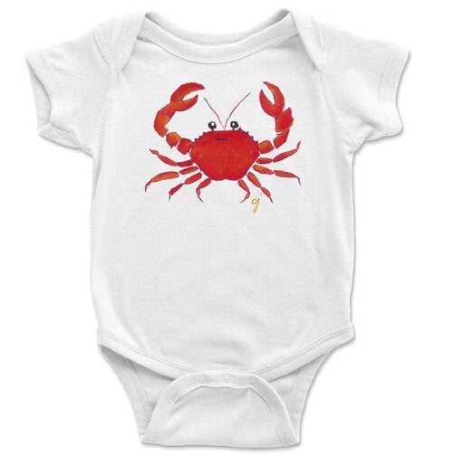 Crab onesie