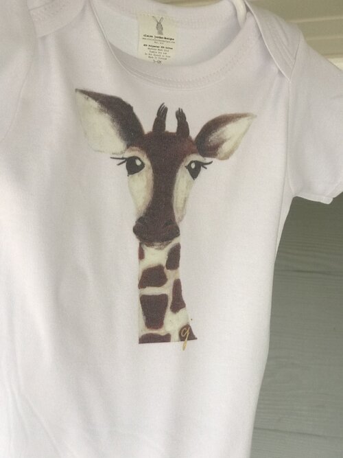 giraffe onesie