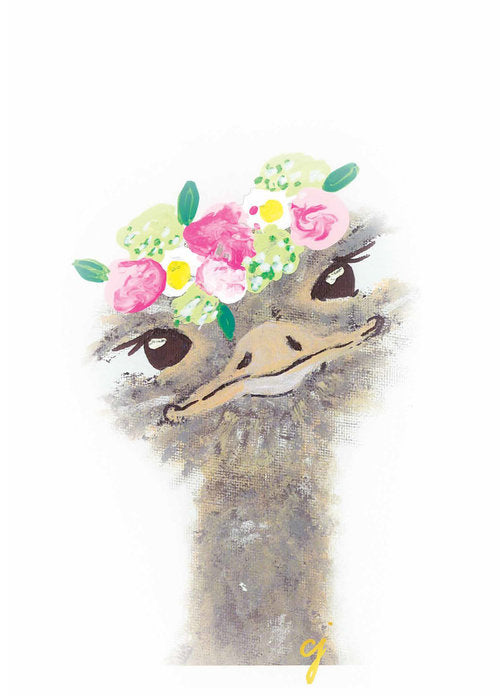 Floral emu